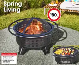 Coles Monro Outdoor Fire Pit offer