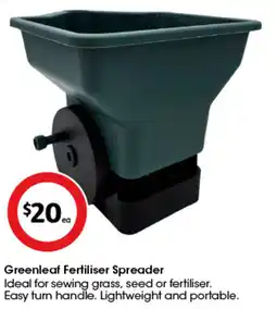 Coles Greenleaf Fertiliser Spreader offer