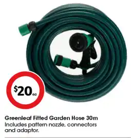 Coles Greenleaf Fitted Garden Hose offer