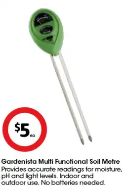 Coles Gardenista Multi Functional Soil Metre offer