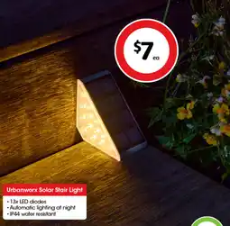 Coles Urbanworx Solar Stair Light offer