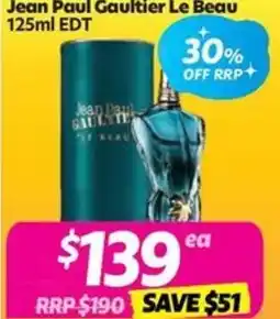 Your Discount Chemist Jean Paul Gaultier Le Beau offer