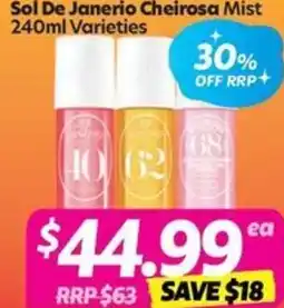 Your Discount Chemist Sol De Janerio Cheirosa Mist offer
