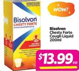 Your Discount Chemist Bisolvon Chesty Forte Cough Liquid offer
