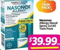 Your Discount Chemist Nasonex Allergy Nasal Spray offer