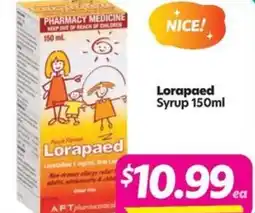 Your Discount Chemist Lorapaed Syrup offer