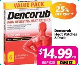 Your Discount Chemist Dencorub Heat Patches offer