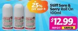 Your Discount Chemist Stiff Sore & Sorry Roll On offer