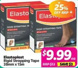 Your Discount Chemist Elastoplast Rigid Strapping Tape offer