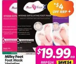 Your Discount Chemist Milky Foot Foot Mask offer