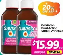 Your Discount Chemist Gaviscon Dual Action offer