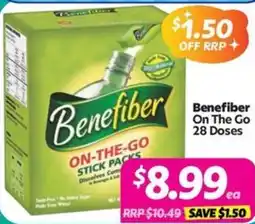 Your Discount Chemist Benefiber On The Go offer