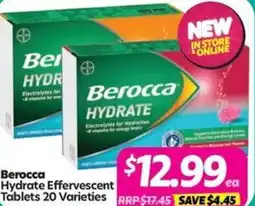 Your Discount Chemist Berocca Hydrate Effervescent offer
