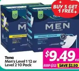 Your Discount Chemist Tena Men's offer
