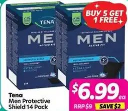 Your Discount Chemist Tena Men Protective Shield offer