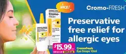 Your Discount Chemist Cromofresh Eye Drops offer