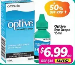 Your Discount Chemist Optive Eye Drops offer