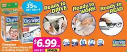 Your Discount Chemist Clearwipe Lens Cleaner Wipes offer