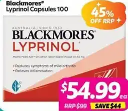 Your Discount Chemist Blackmores Lyprinol offer