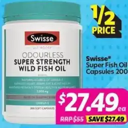 Your Discount Chemist Swisse" Super Fish Oil offer