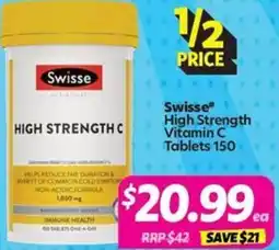 Your Discount Chemist Swisse High Strength Vitamin C offer