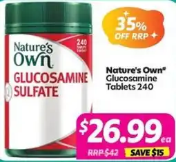 Your Discount Chemist Nature's Own" Glucosamine offer