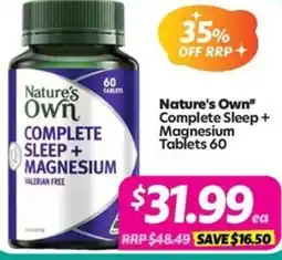 Your Discount Chemist Nature's Own" Complete Sleep + Magnesium offer