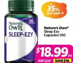 Your Discount Chemist Nature's Own" Sleep Ezy offer