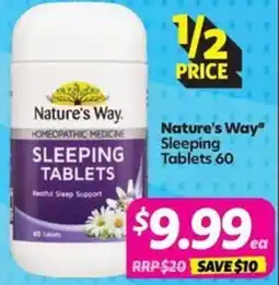 Your Discount Chemist Nature's Way" Sleeping offer