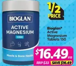 Your Discount Chemist Bioglan* Active Magnesium offer