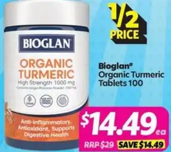 Your Discount Chemist Bioglan Organic Turmeric offer