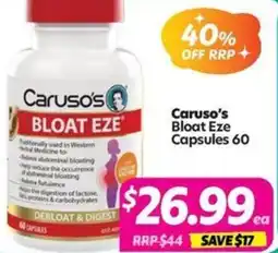 Your Discount Chemist Caruso's Bloat Eze offer