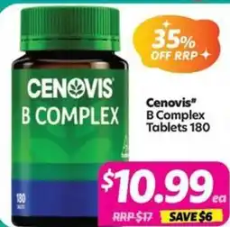Your Discount Chemist Cenovis* B Complex offer