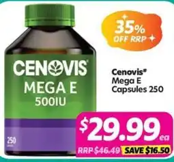 Your Discount Chemist Cenovis" Mega E offer