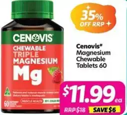 Your Discount Chemist Cenovis* Magnesium Chewable offer
