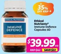 Your Discount Chemist Ethical Nutrients* Immune Defence offer