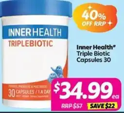 Your Discount Chemist Inner Health* Triple Biotic offer