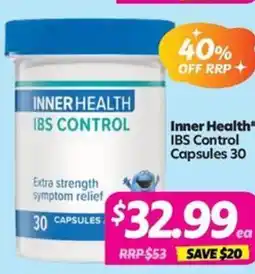 Your Discount Chemist Inner Health" IBS Control offer