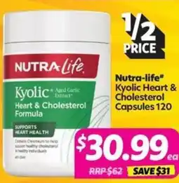 Your Discount Chemist Nutra-life# Kyolic Heart & Cholesterol offer
