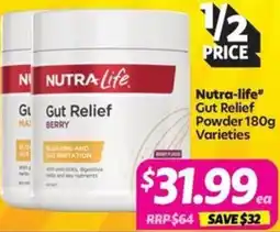 Your Discount Chemist Nutra-life" Gut Relief Powder offer