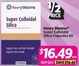 Your Discount Chemist Henry Blooms" Super Colloidal Silica offer