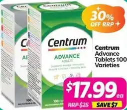 Your Discount Chemist Centrum Advance offer