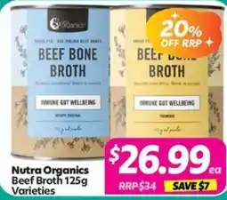Your Discount Chemist Nutra Organics Beef Broth offer