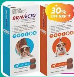 Your Discount Chemist Bravecto Dog Chews offer