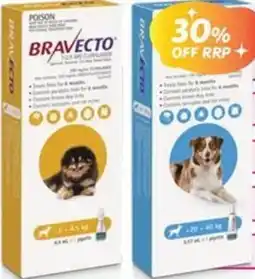 Your Discount Chemist Bravecto Dog Spot On offer