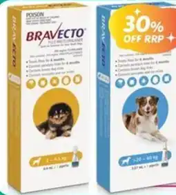 Your Discount Chemist Bravecto Dog Spot On offer