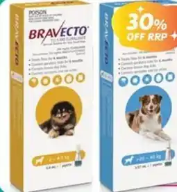Your Discount Chemist Bravecto Dog Spot On offer