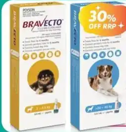 Your Discount Chemist Bravecto Dog Spot On offer