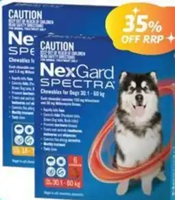 Your Discount Chemist Nexgard Spectra Dog offer