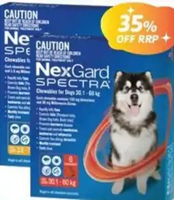 Your Discount Chemist Nexgard Spectra Dog offer